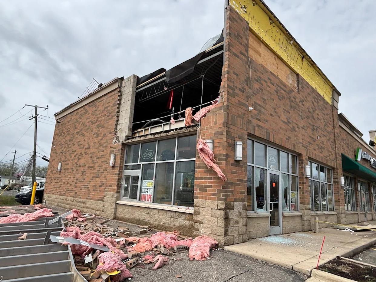 Tornado Damage Roof Repair